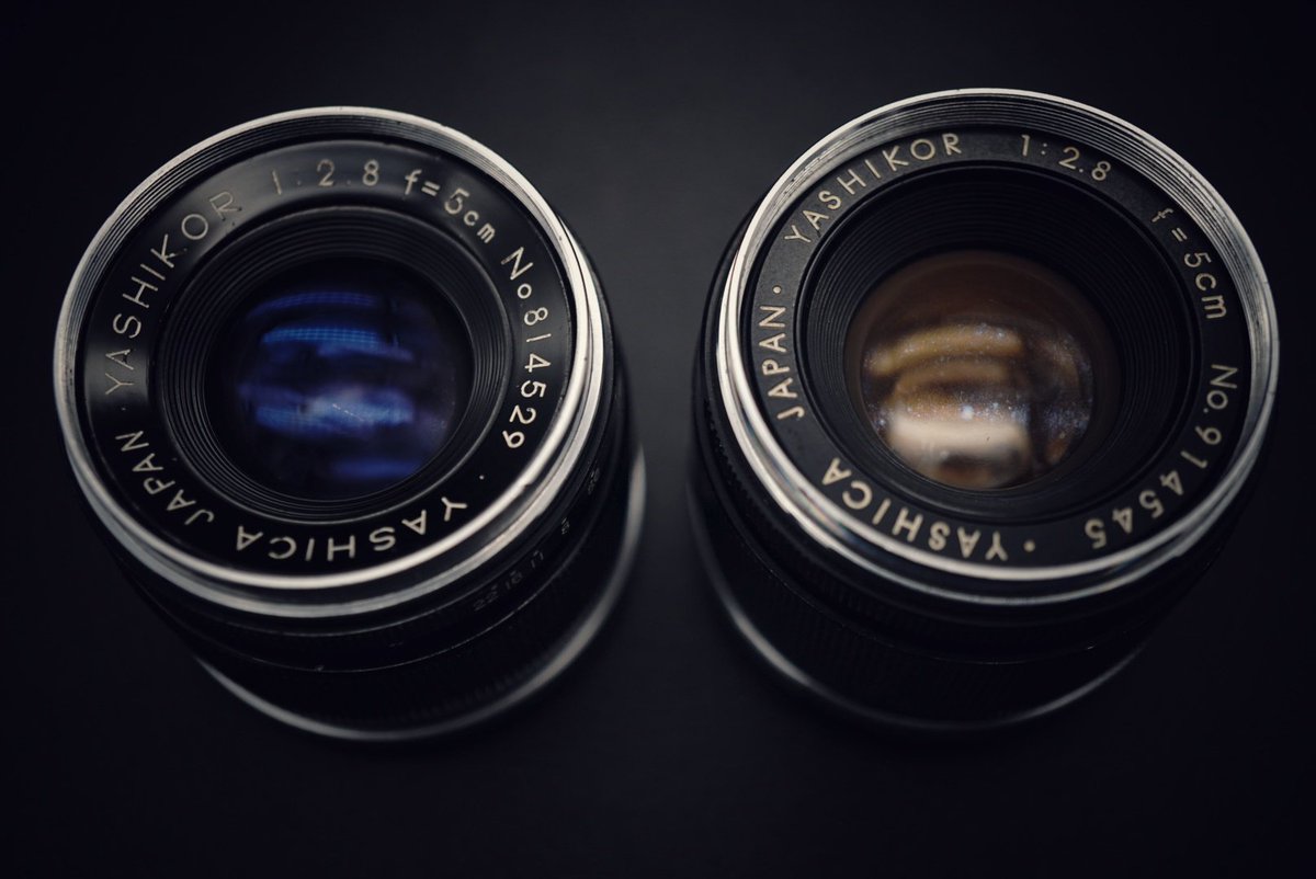オールドレンズ沼は永遠なり98本目】Yashica Yashikor 5cm f2.8の前期