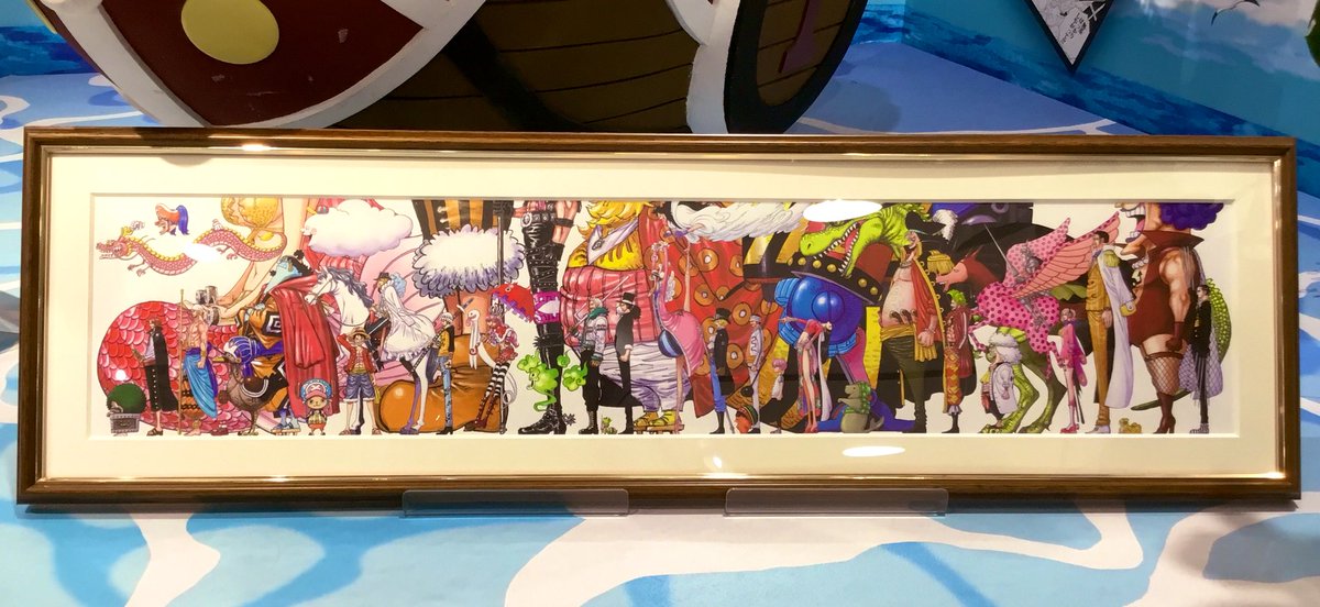 再入荷】原画商品 「VIVRE CARD~ONE PIECE図鑑~」 つながる表紙