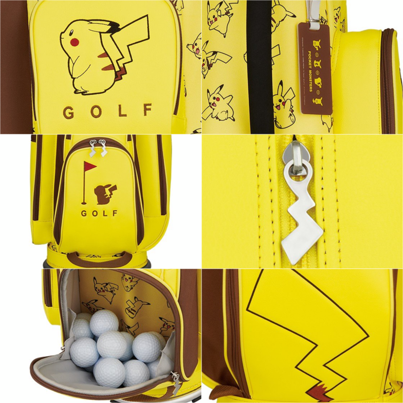 ポケットモンスター キャディバッグ ピカチュウ 購入特典トラベル
