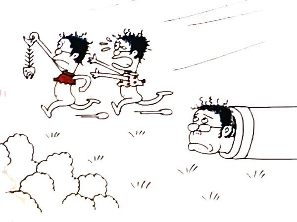 お笑いマンガ道場』で、 「富永一朗」「鈴木義司」両先生が描く 自画像