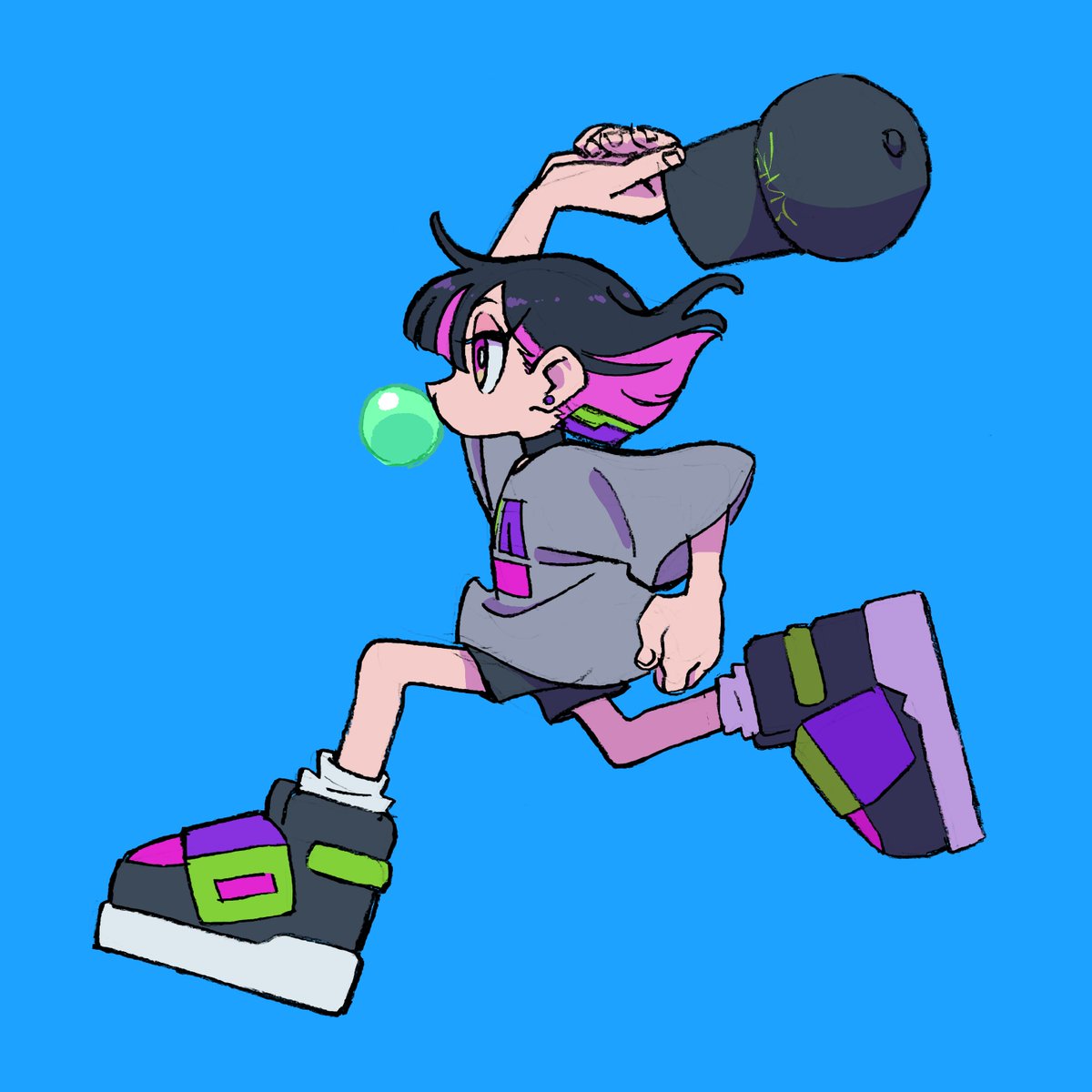 2枚描きました🚀 ちょっとすごい本（同人誌）になったと思う #indie_animeX