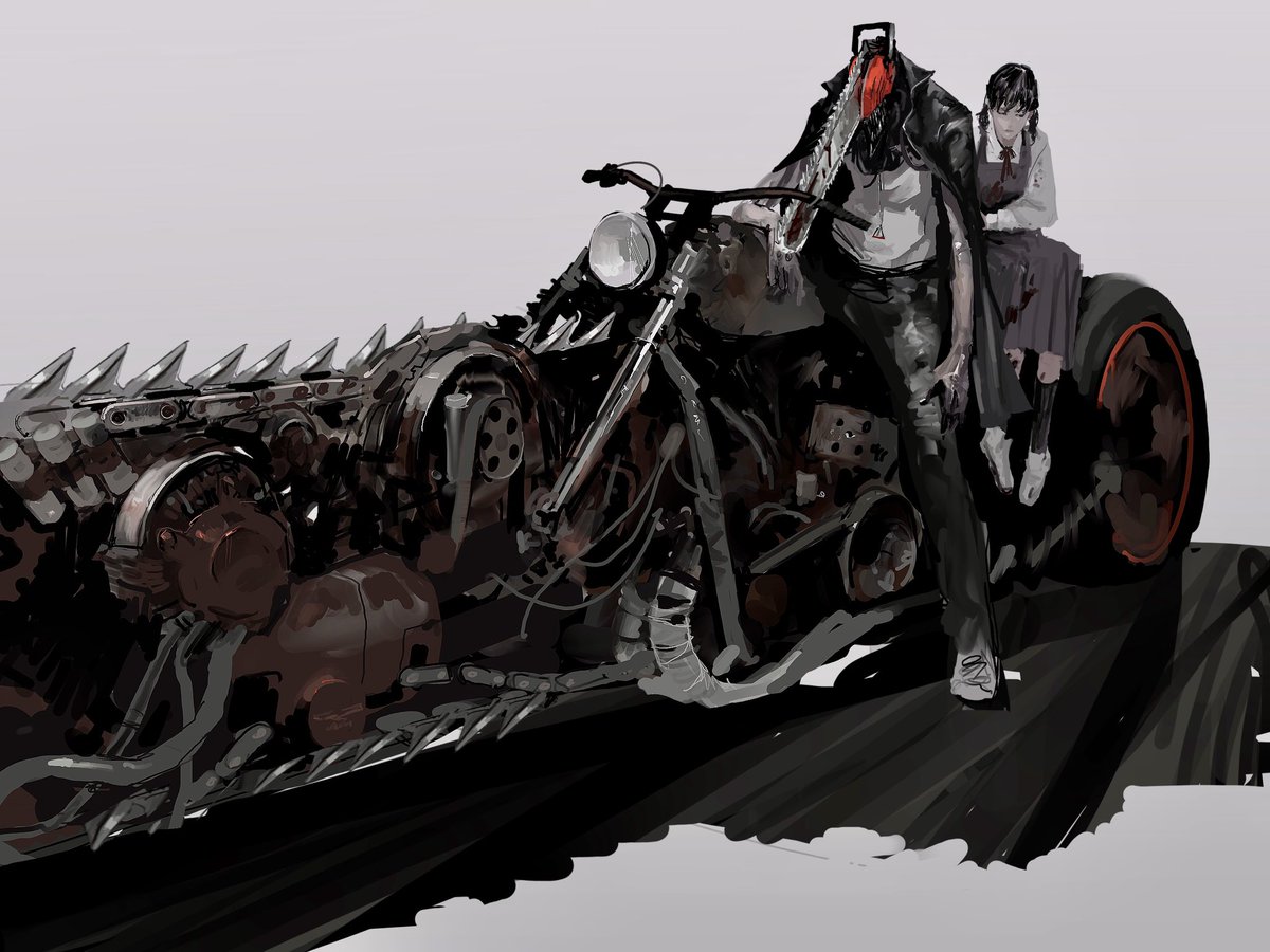 スーパーチェンソーマンバイク