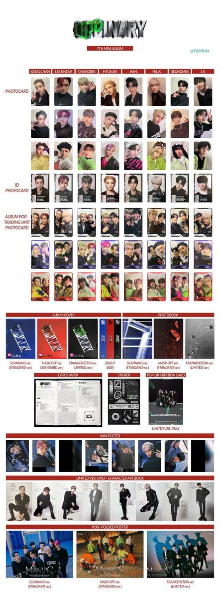 Stray Kids スキズ チャンビン 過去 トレカ アルバム まとめ売り Stray