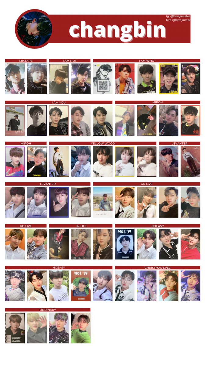 straykids スキズ チャンビン トレカまとめ売り StrayKids トレカ