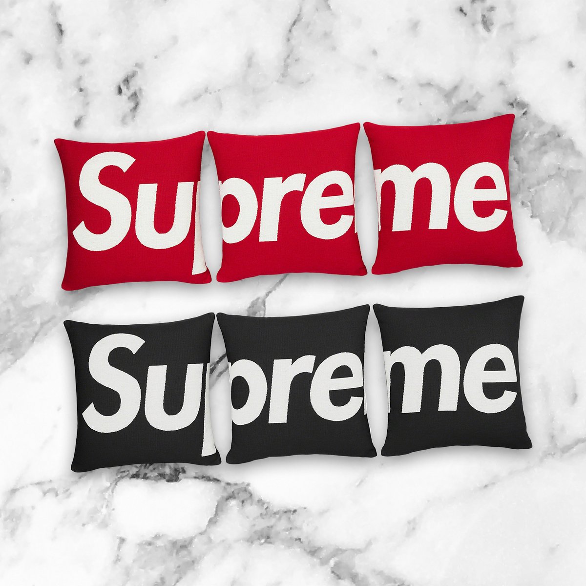 Supreme Jules Pansu Pillows (Set of 3) are releasing this week