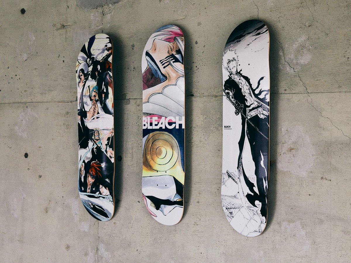 BLEACH SKATEBOARD DECK COLLECTION】 #KlubOutside 会員限定
