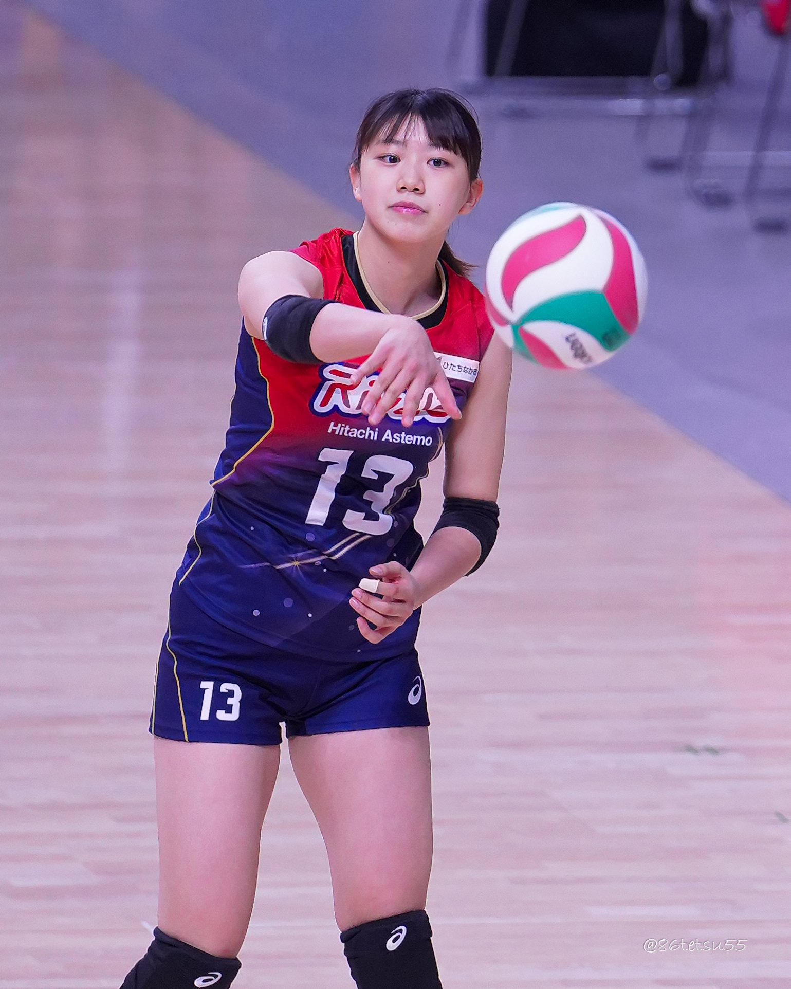 日立 HITACHI 女子 バレー サイン入りボール 日立 HITACHI 女子 バレー