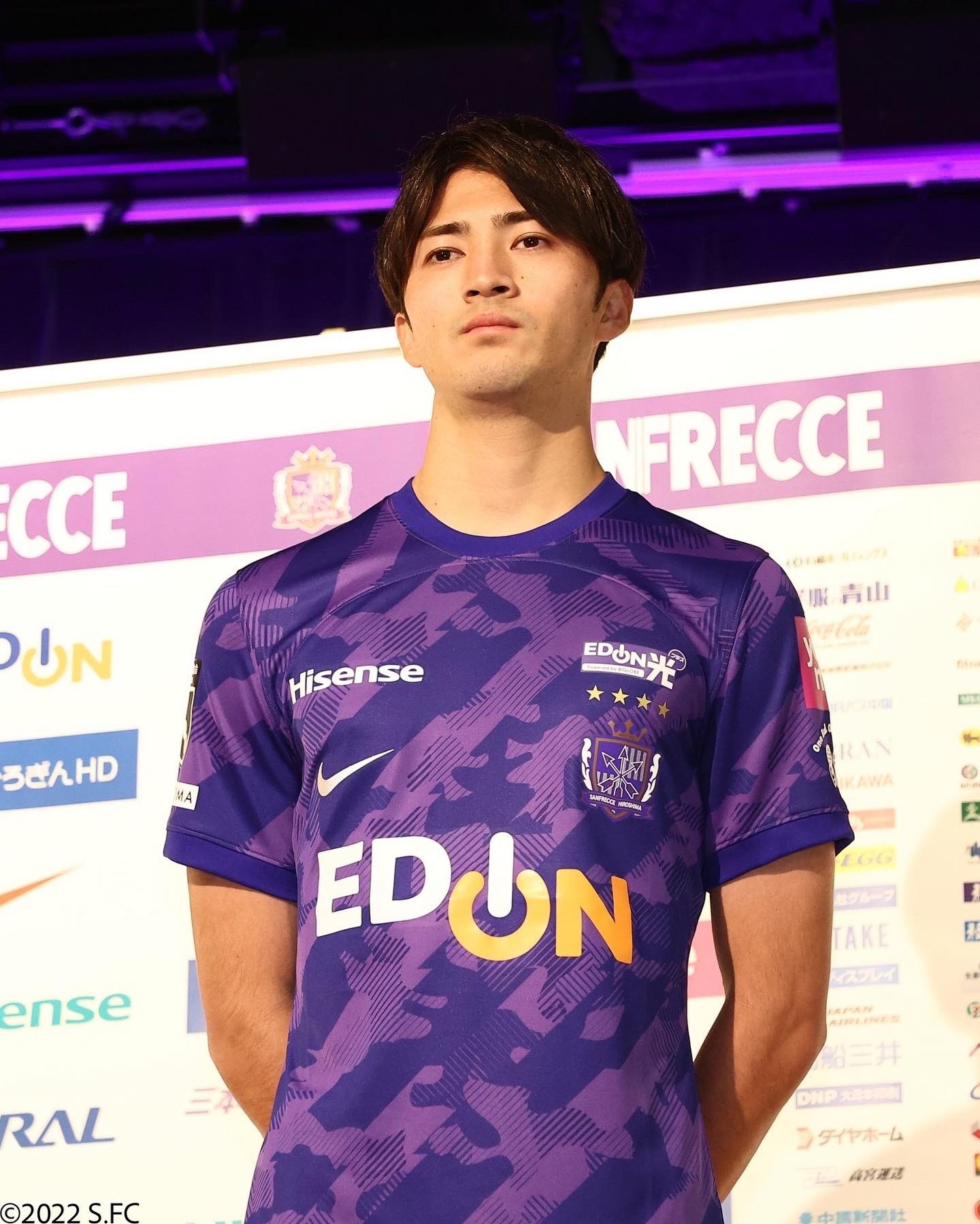 ナイキ サンフレッチェ広島 川村拓夢 ユニフォーム 8番
