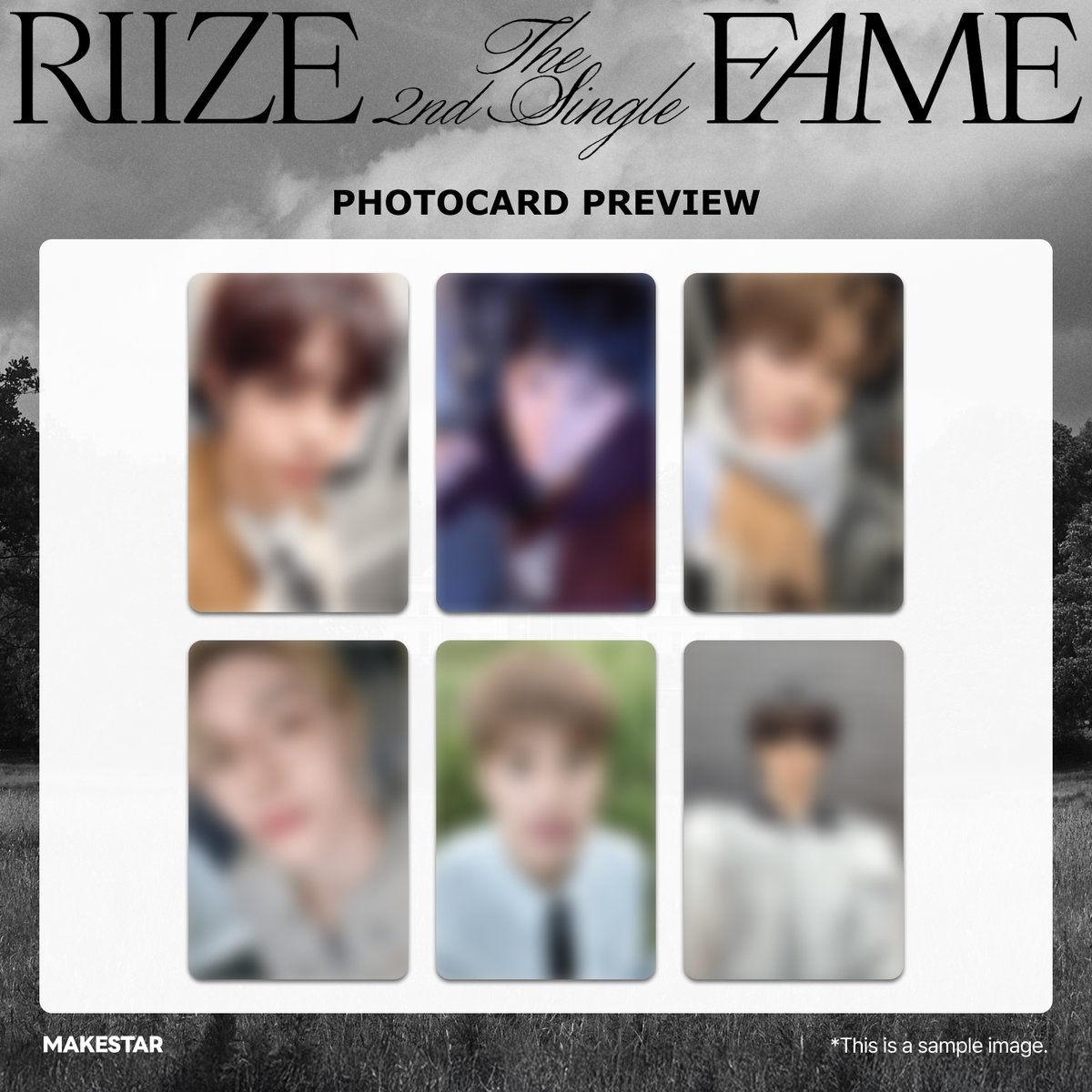 発売記念特典プレゼント] #RIIZE 2ND SINGLE ALBUM 'Fame' 発売記念