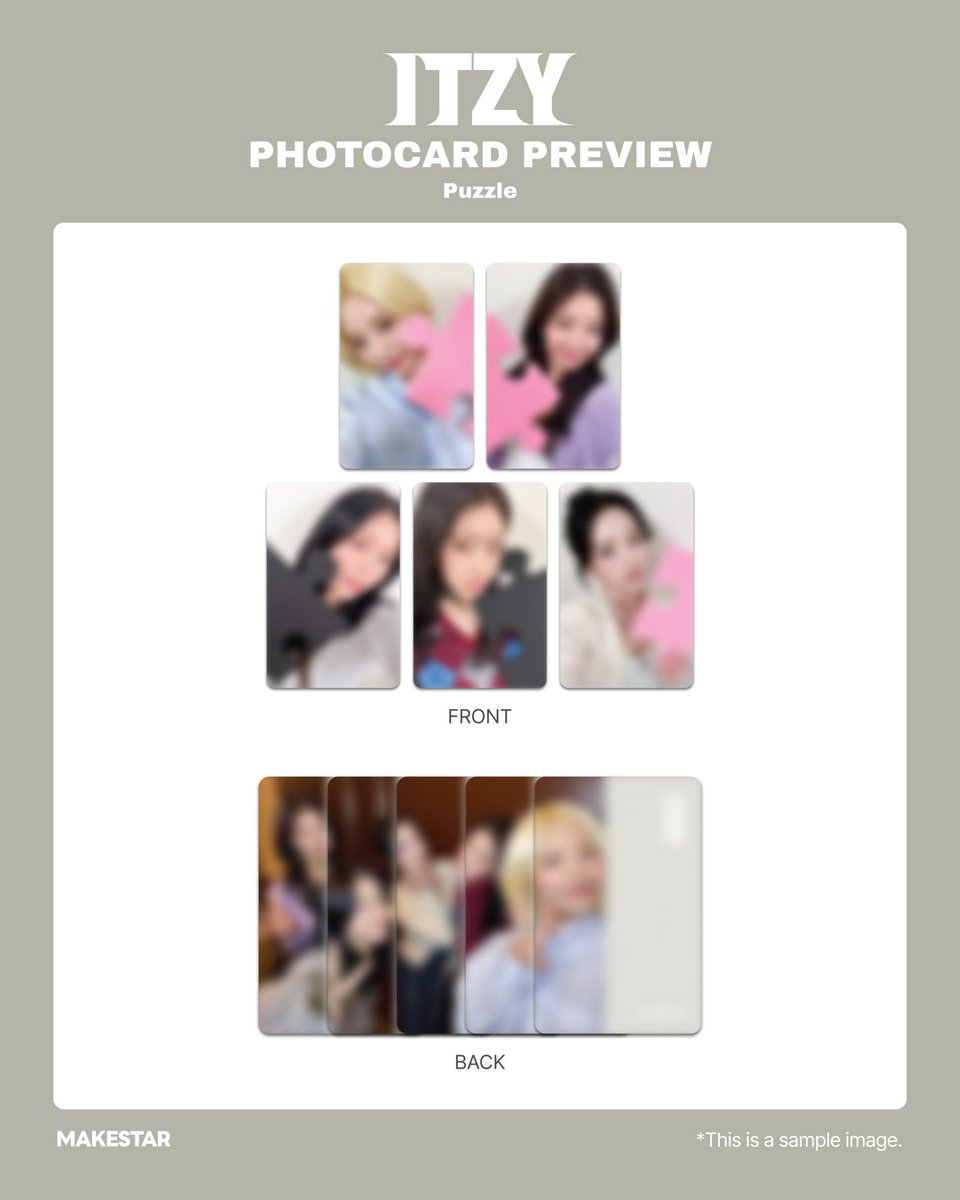 itzy ITZY イェジ 直筆サイン入り ヨントン トレカ makestar イェジ