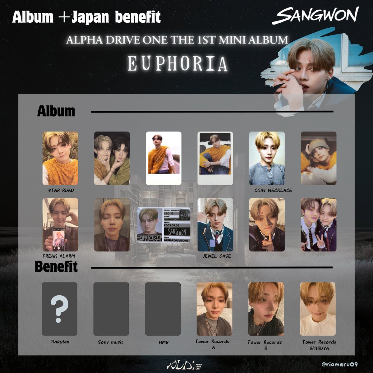 🆕 希望あったやつです！ ALPHA DRIVE ONE The 1st Mini Album