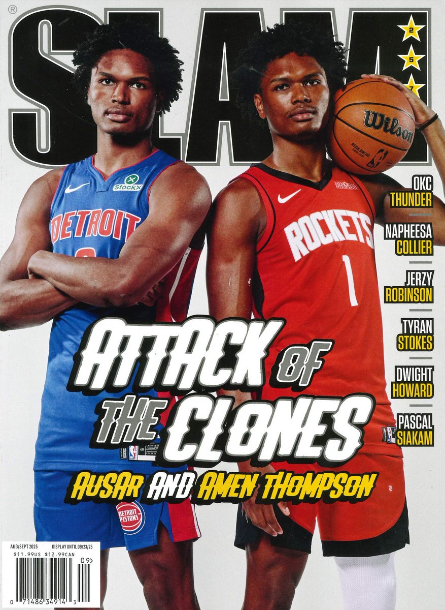 兄弟そろって #NBA で活躍する #アサー・トンプソン ＆ #アメン