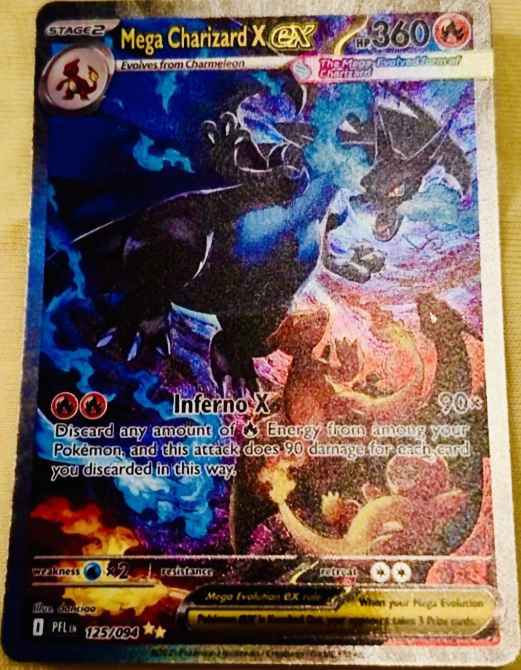 メガリザードンXex SR [M2 094/080] インフェルノX S11590396