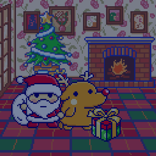 今日はクリスマスイブ🎁 サンタクロっちも大忙し💦夜にこっそり