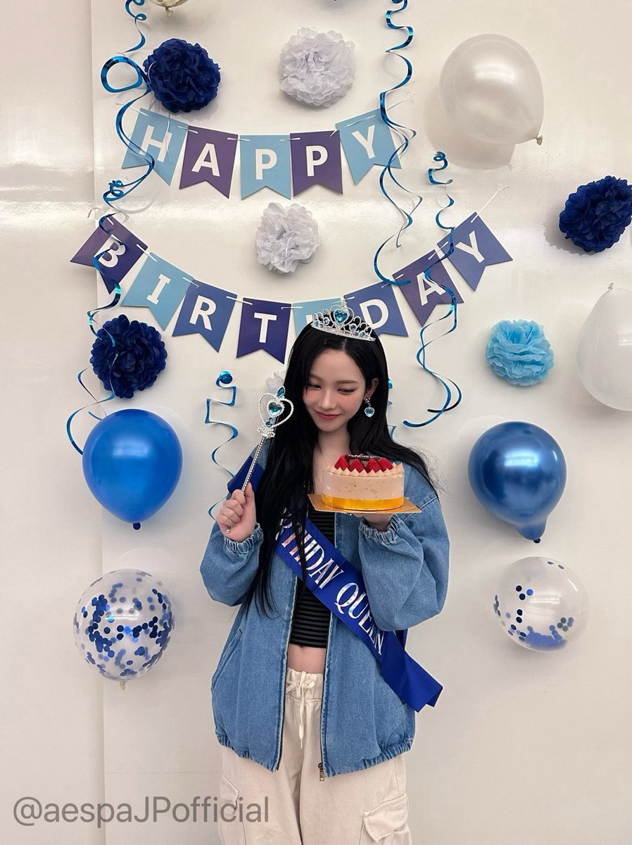 🎂] カリナ誕生日おめでとう✨✨ Happy Birthday KARINA🎉 #aespa