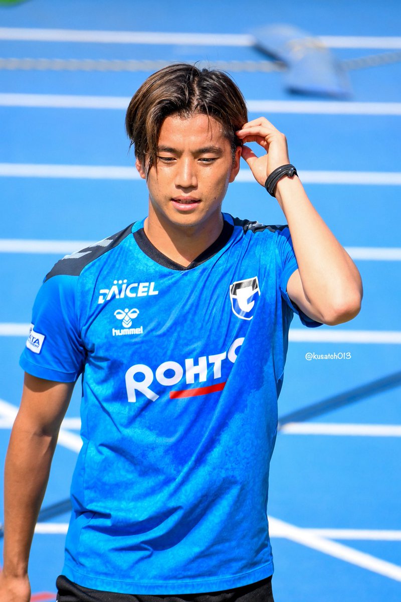 金髪の山田くんもよいけど今の髪色のがプリンスみある(現地3試合目で