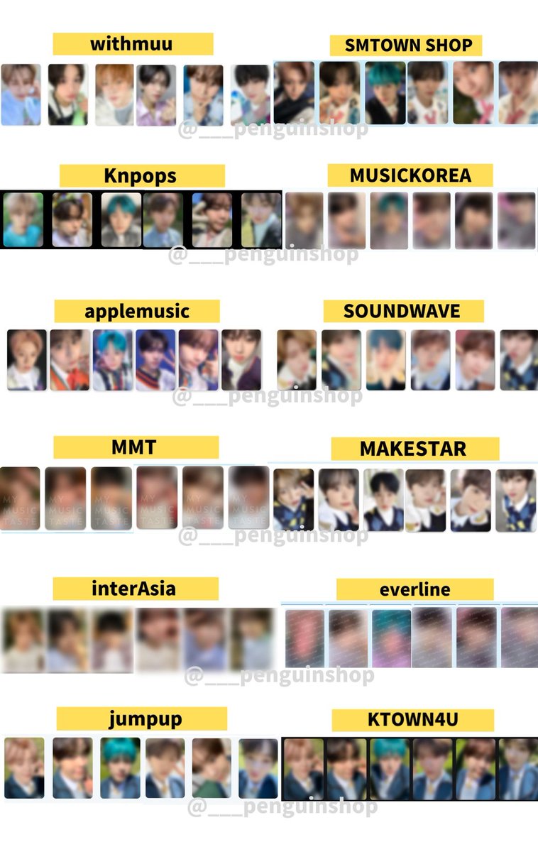 🤍🤍🤍 #NCTWISH [Songbird] 🤍🤍🤍 ＼🩷店舗特典トレカ 絵柄公開