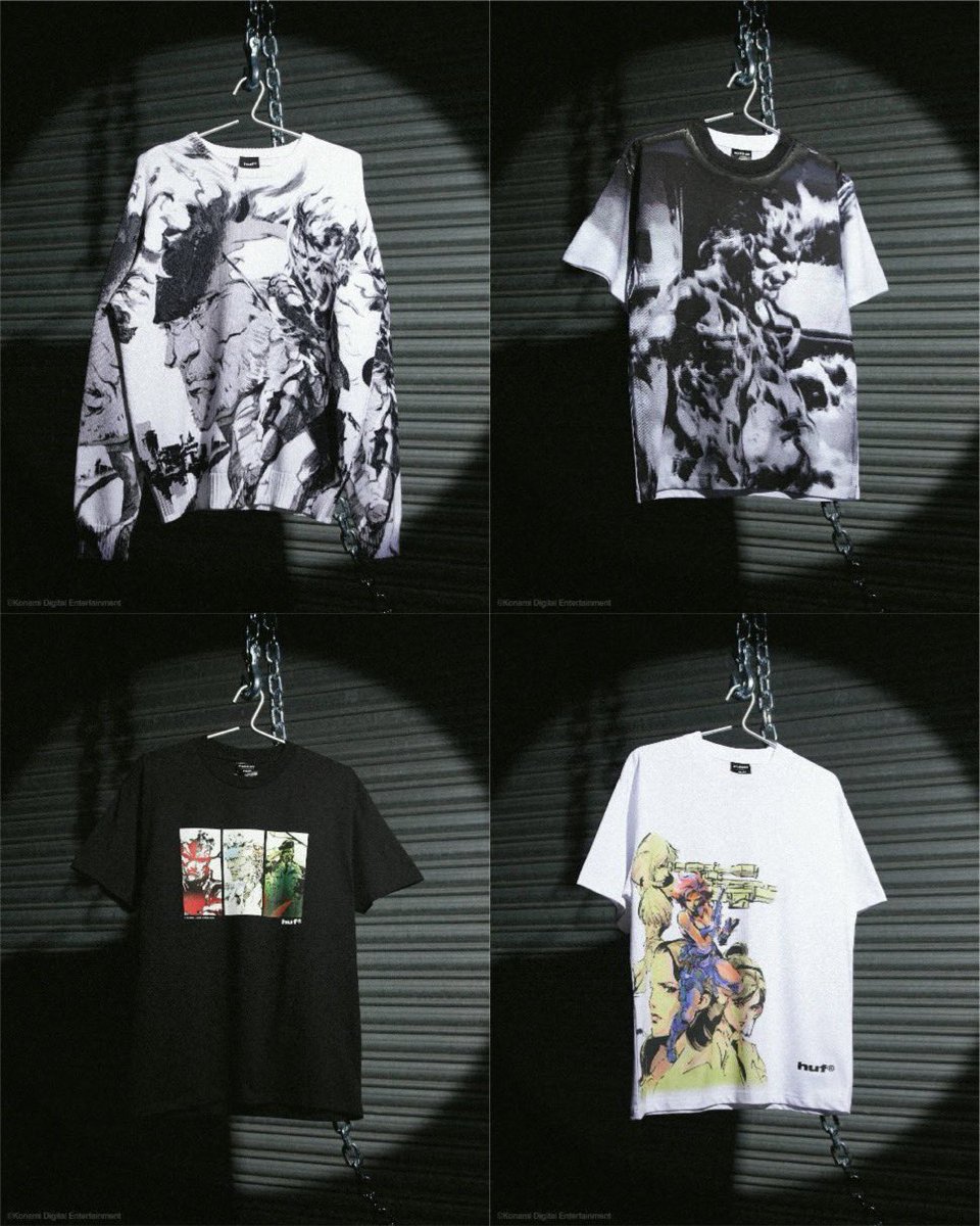 HUF x Metal Gear Solid コラボコレクションが国内1月30日（金）12:00