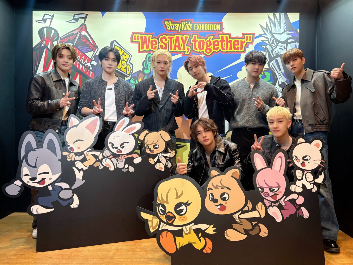 Stray Kids EXHIBITION “We STAY, together” 1/30(金)からオープンした
