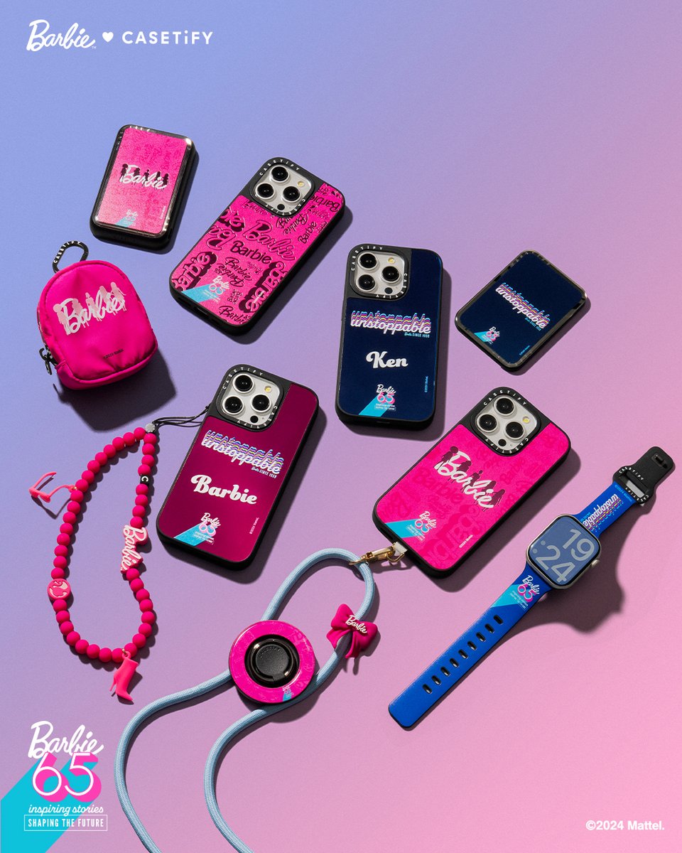 ファッショニスタの夢を叶えてくれる！ 帰ってきた Barbie™ x CASETiFY