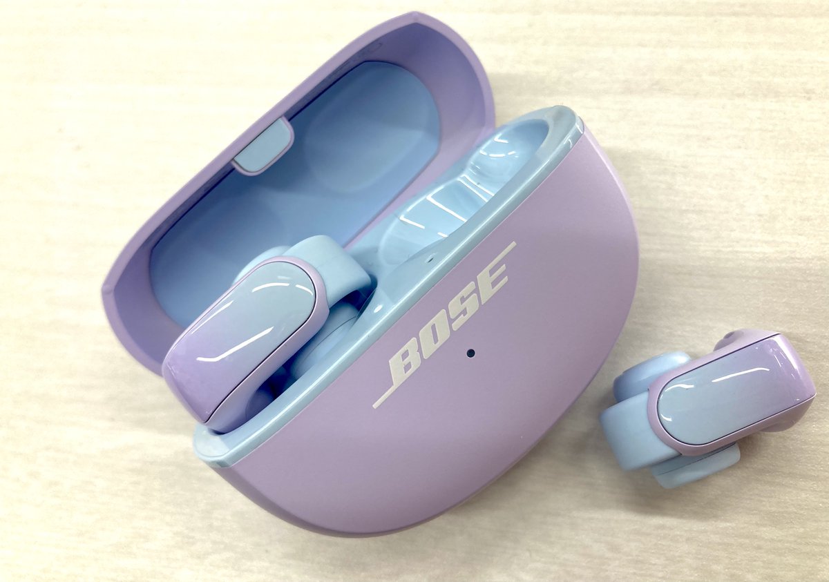 イヤーカフ型イヤホンBose Ultra Open Earbudsに、新色チルド