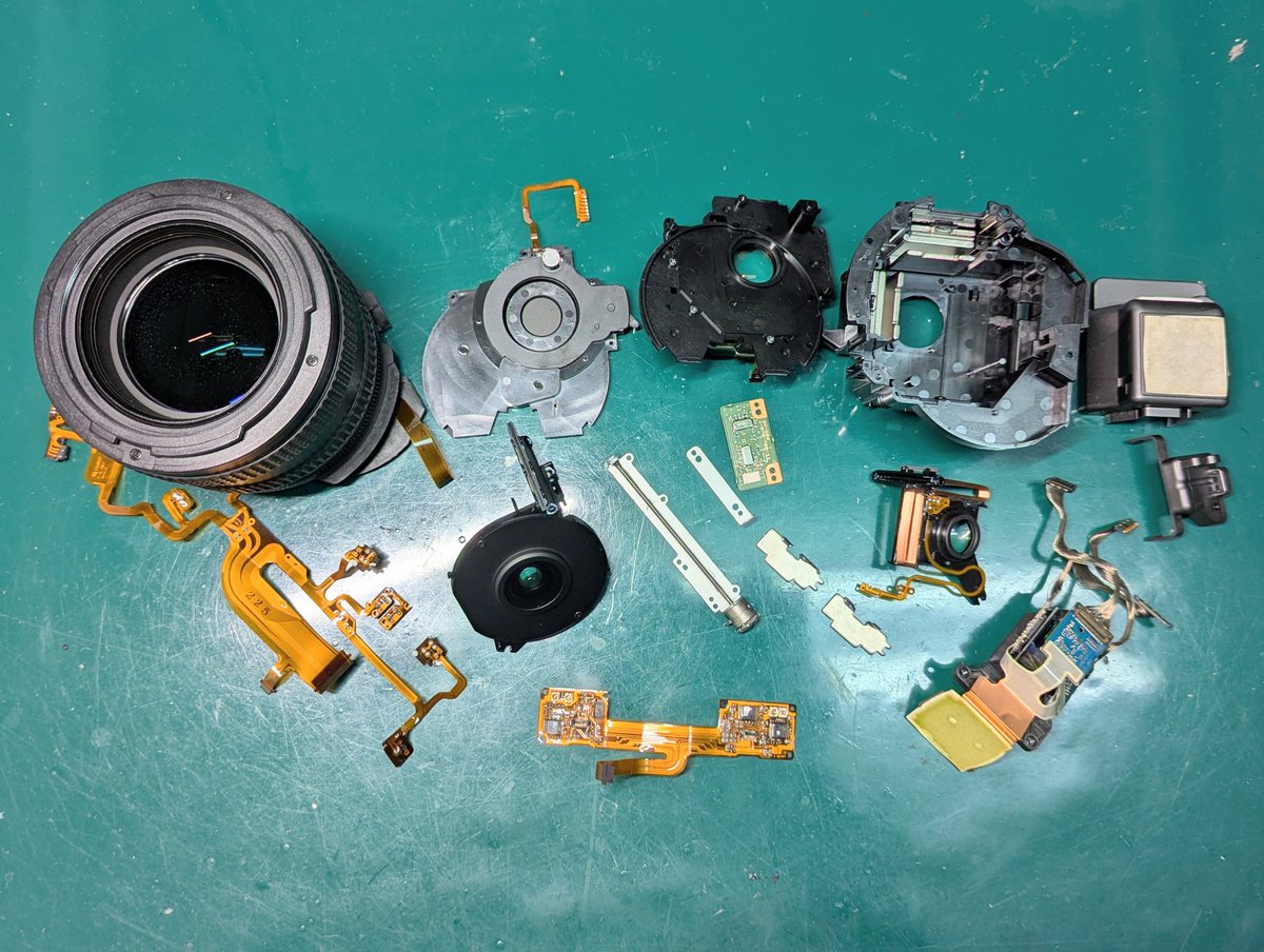 SONY HXR-NX5J レンズユニット 未使用 HXR-NX5Jのレンズユニットを分解