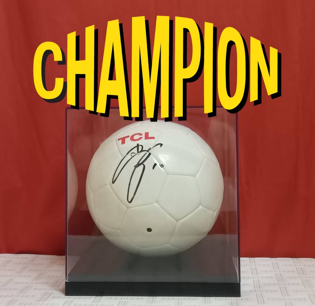 堂安律選手のサインボール、お受け取りとご当選のポストをありがとうご