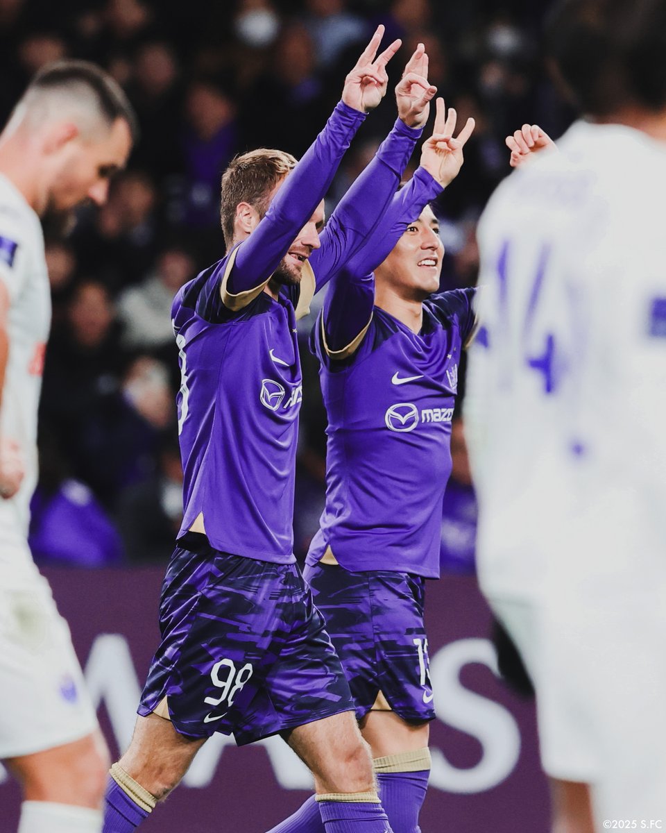 3️⃣0️⃣💜 #トルガイアルスラン #sanfrecce #超ぶちあつ #ACLTwo