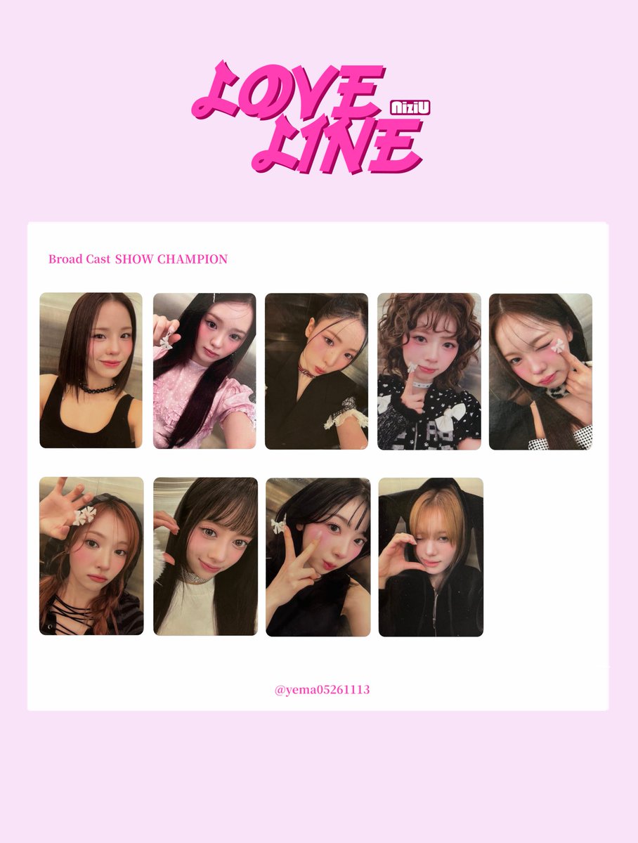 ✦𝐍𝐢𝐳𝐢𝐔 𝑳𝑶𝑽𝑬 𝑳𝑰𝑵𝑬 🩷 サノク トレカ 一覧 ✦】 保存