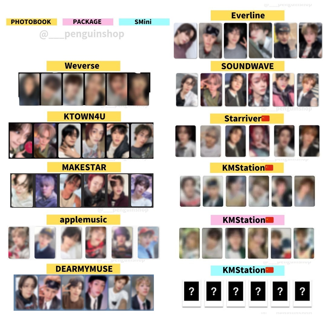 🤍🤍🤍 RIIZE [ODYSSEY] 🤍🤍🤍 🇰🇷店舗特典 トレカ ＼ ボカシ薄いver