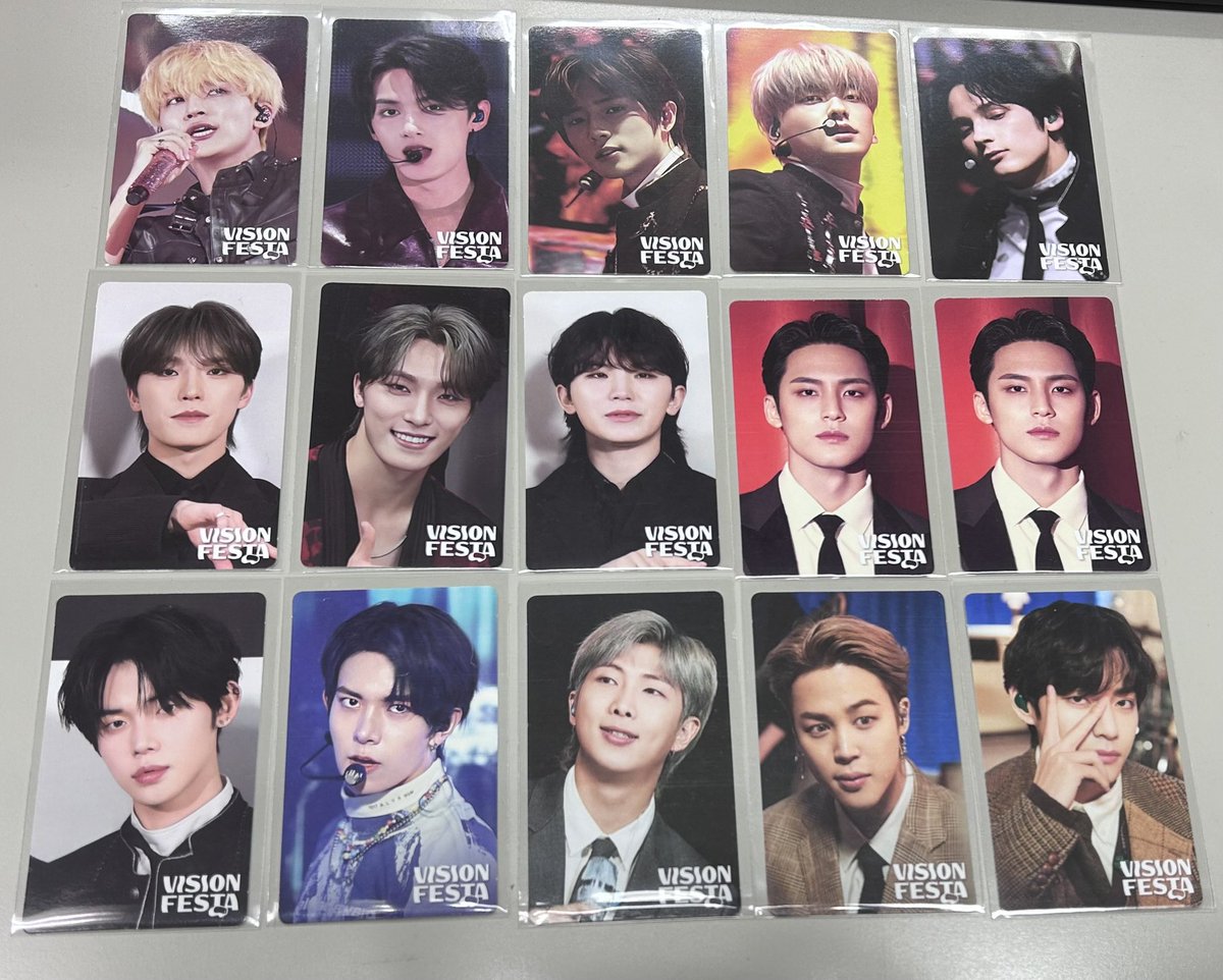 VISION FESTA 入場特典トレカ交換 譲▶️写真のもの 求▶️BTS