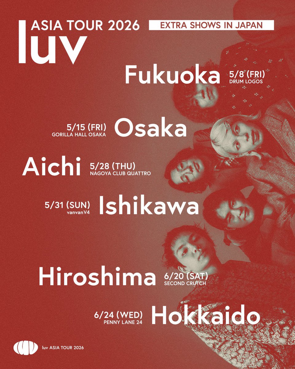 明日まで / = luv ASIA TOUR 2026 EXTRA SHOWS IN JAPAN = 日本全国6
