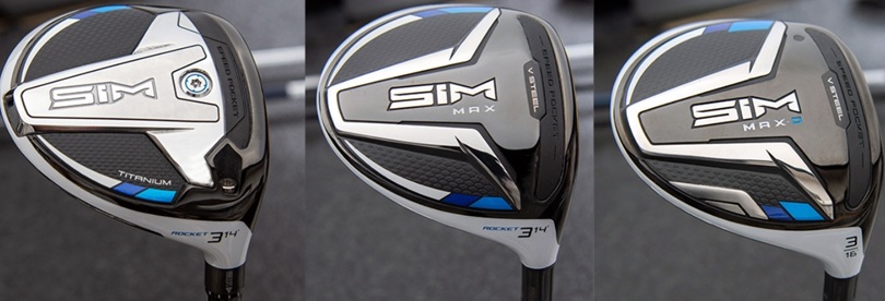 3モデルのテーラーメイド SIMフェアウェイウッドで飛距離を大きく稼ぐ