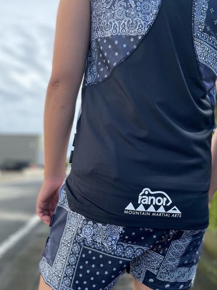 ranor ラナー バンダナ柄Tシャツ＆ランニングパンツ&ランスカ3点セット