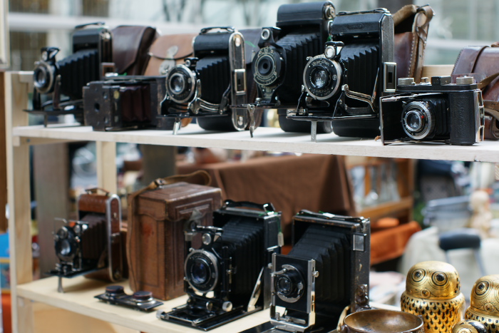 大江戸骨董市 ～アンティークカメラ～ : うぃず あるふぁ