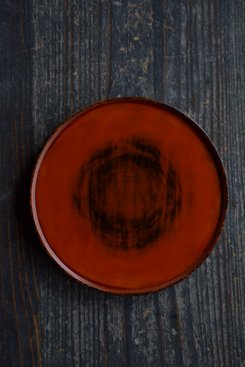 太田修嗣 漆器展 根来塗り」 根来盤・盆 : うつわノート