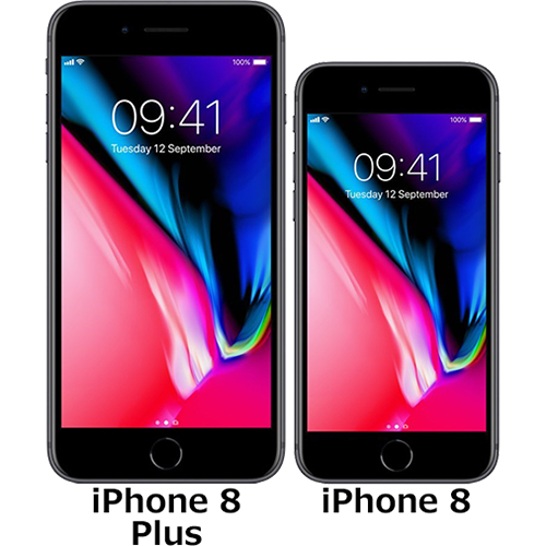 iPhone 8 Plus」と「iPhone 8」の違い - フォトスク