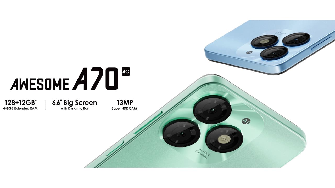 itel A70 発表、6.6インチ・5000mAhバッテリー搭載スマートフォン