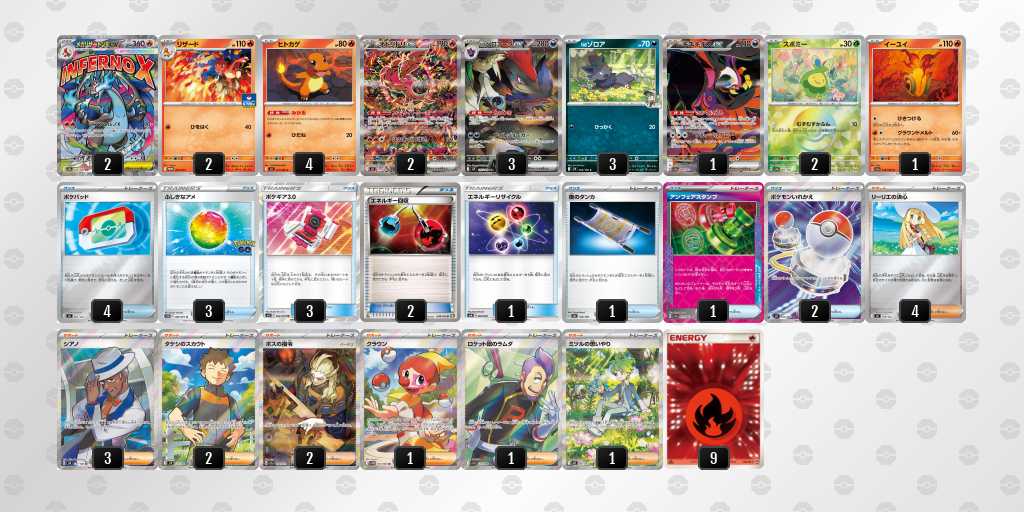 ポケカ】メガリザードンXex&メガリザードンYexデッキレシピまとめ