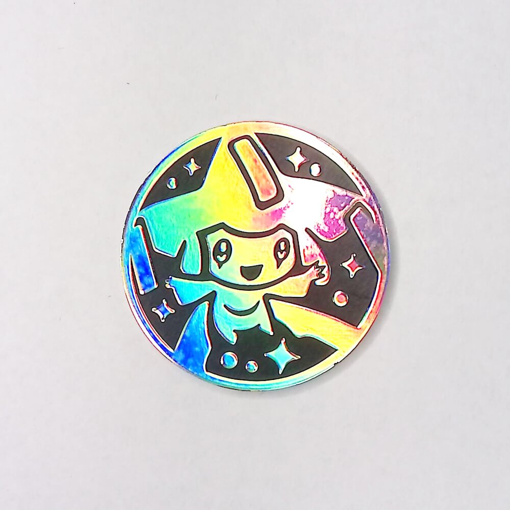 ジラーチ：ゴールドレインボーホロ【Jirachi Gold Rainbow Holofoil