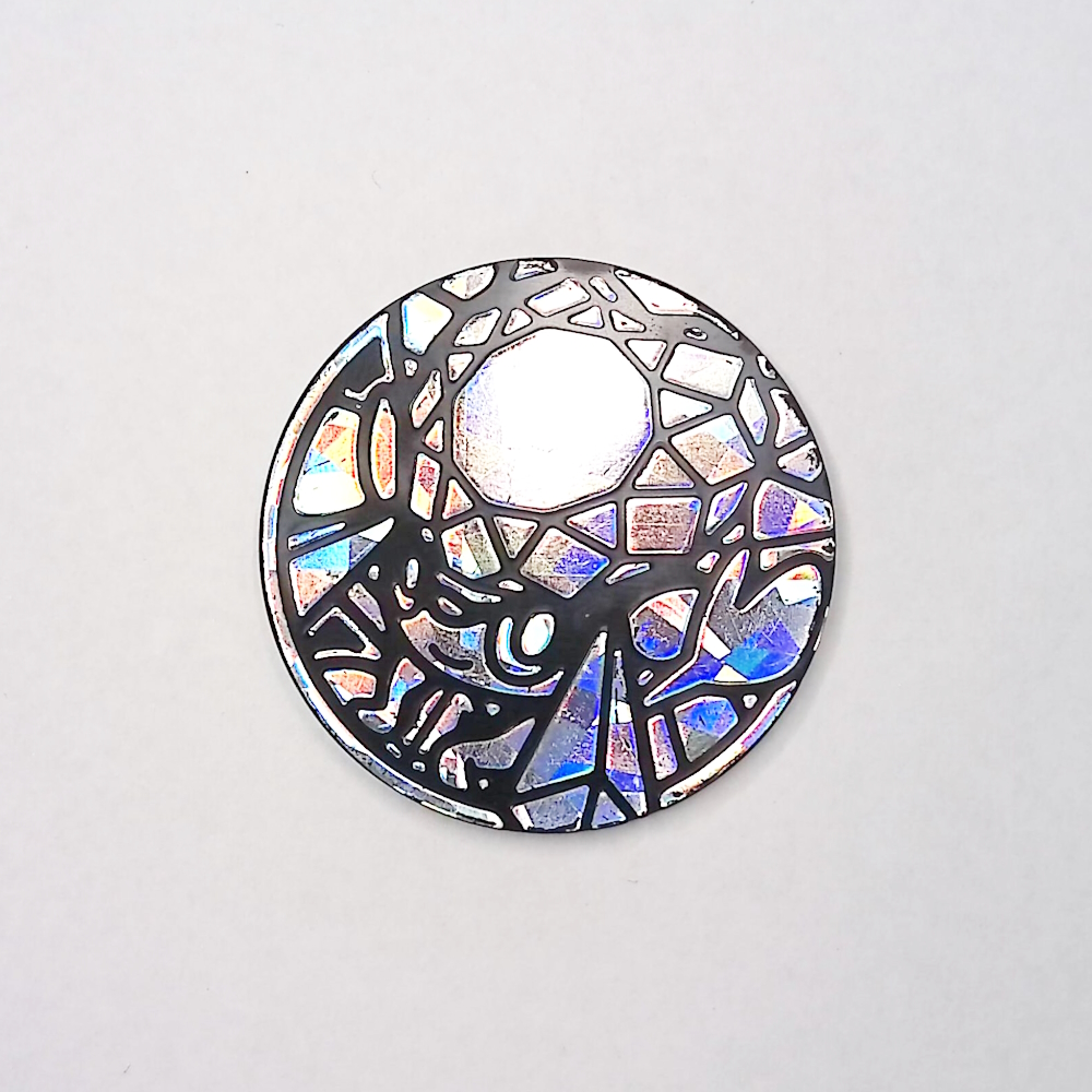 メガディアンシー：シルバークラックドアイスホロ【Mega Diancie