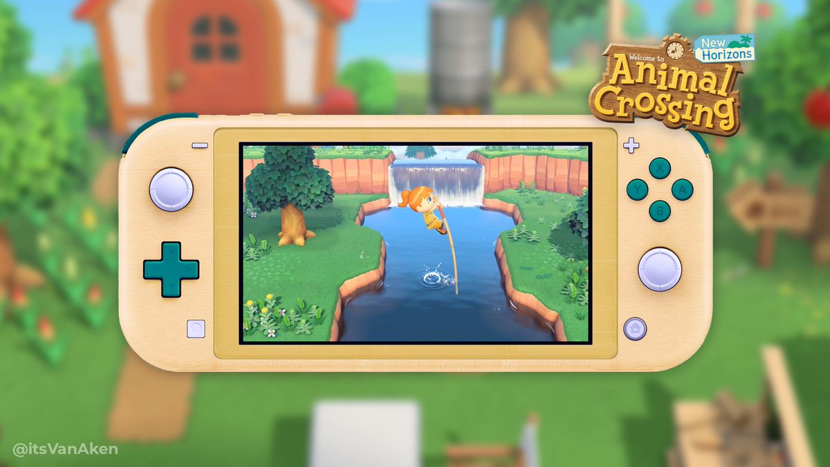 あつ森】ニンテンドースイッチライトのどうぶつの森デザインが話題