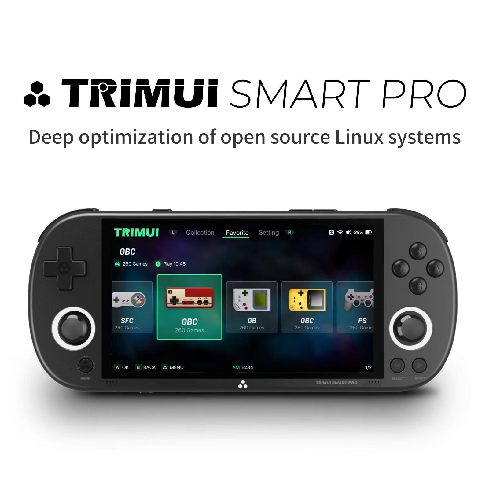 Trimui Smart Pro Console – Powkiddy official store