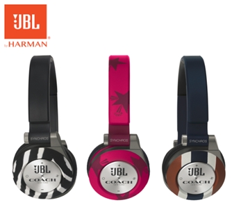 COACHとのコラボレーションモデル ハーマンカードンとJBLのBluetooth