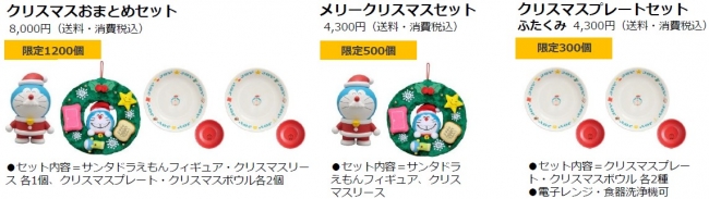 ドラえもん おうちでたのしむ クリスマス お正月 11月21日（水）より