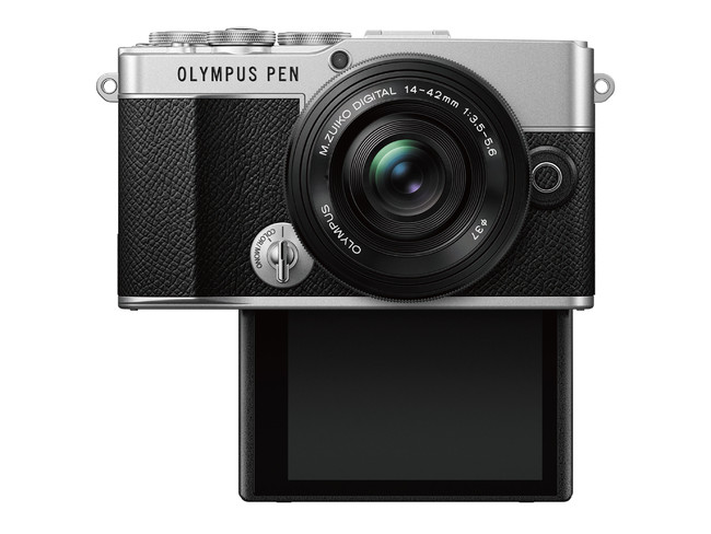 マイクロフォーサーズ規格のミラーレス一眼カメラ「OLYMPUS PEN E-P7
