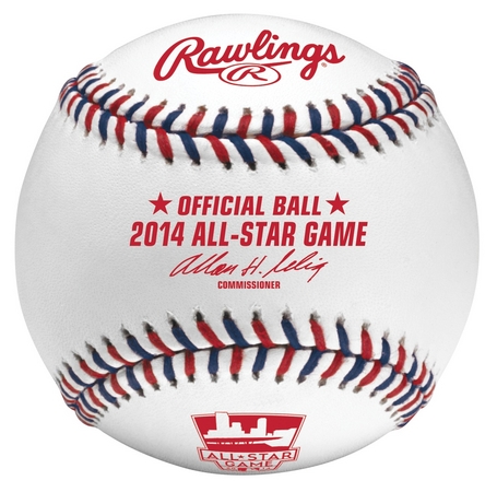 ローリングス、「MLB(R) ALL-STAR GAME 2014」 公式球デザインを発表