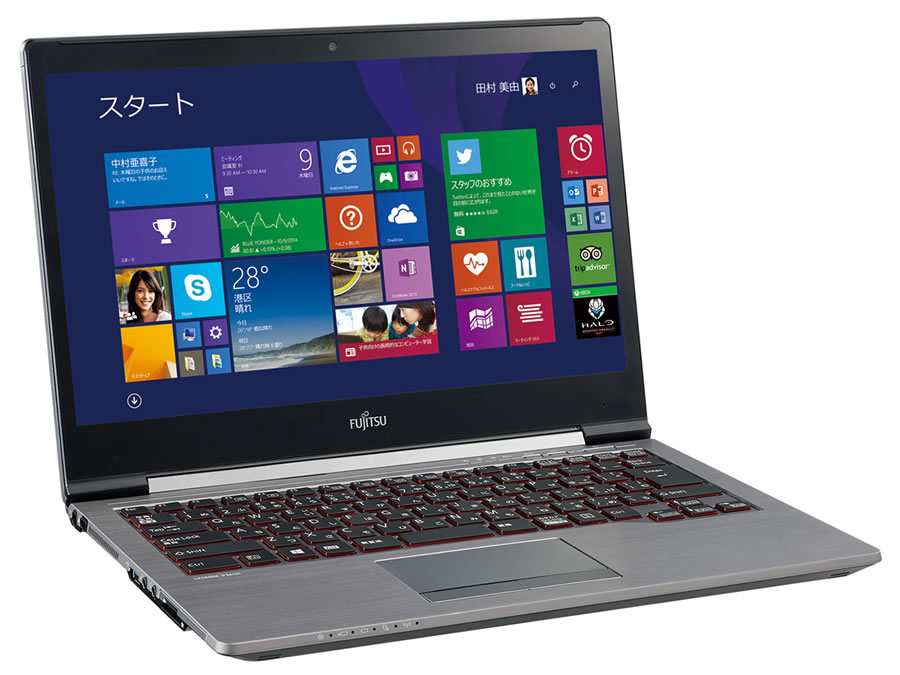 企業向けタブレット、ノートパソコン 4シリーズ6機種を新発売 : 富士通