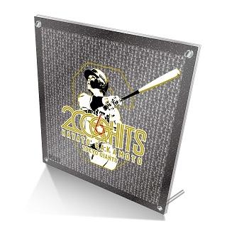 坂本勇人選手通算2000安打グッズ第2弾「記念品ミニチュアプレート」を