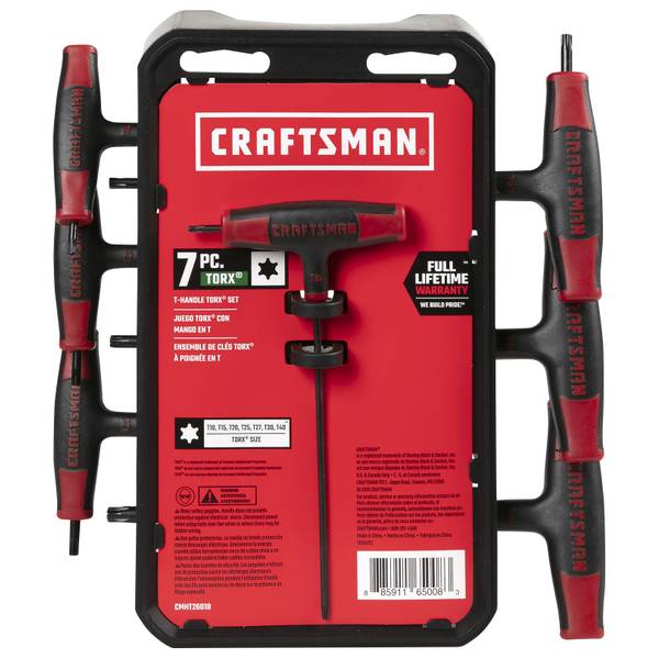 Craftsman 7-Piece T-Handle Torx Set - CMHT26018 | Blain's Farm & Fleet